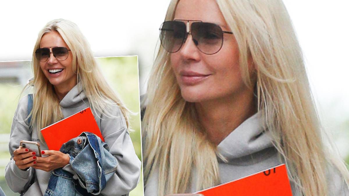 Agnieszka Woźniak-Starak przyłapana przez paparazzi