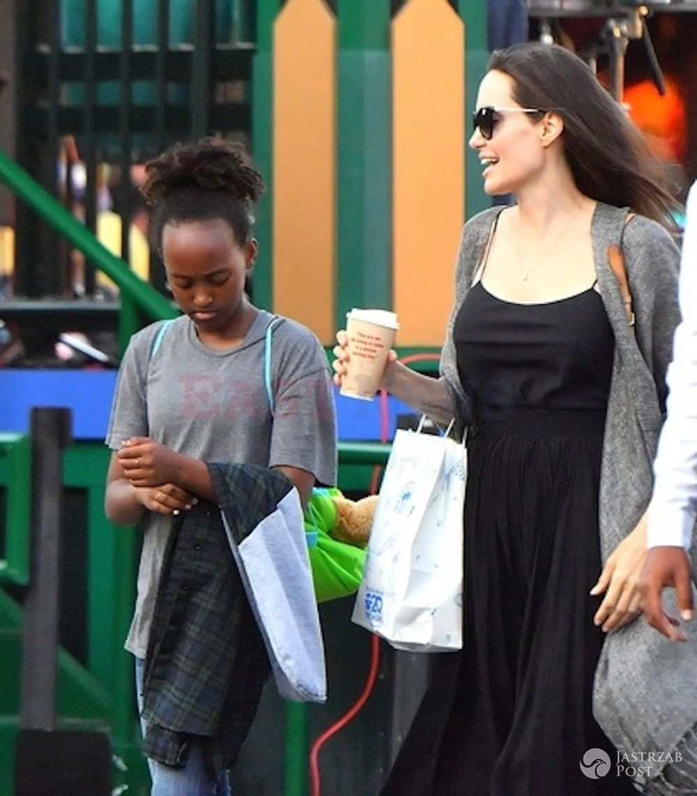 Angelina Jolie z dziećmi na zakupach