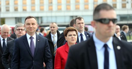 Spotkanie prezydenta z premier i ministrami w BBN