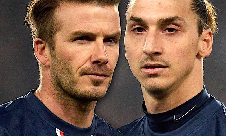 David Beckham i Zlatan Ibrahimović zakład mecz Anglia-Szwecja