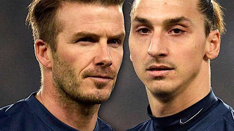 David Beckham i Zlatan Ibrahimović zakład mecz Anglia-Szwecja