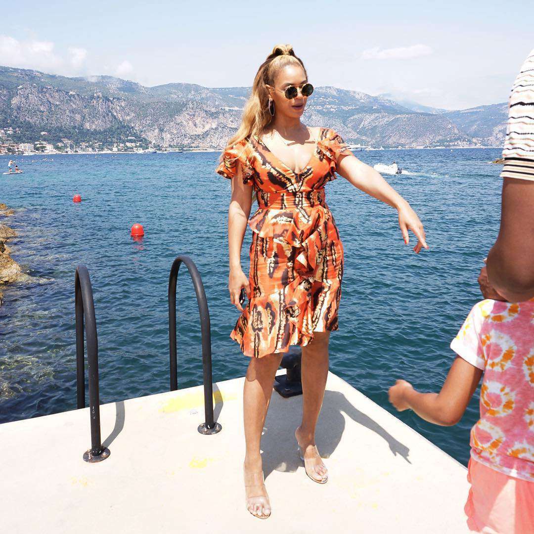 Beyonce na rodzinnych wakacjach