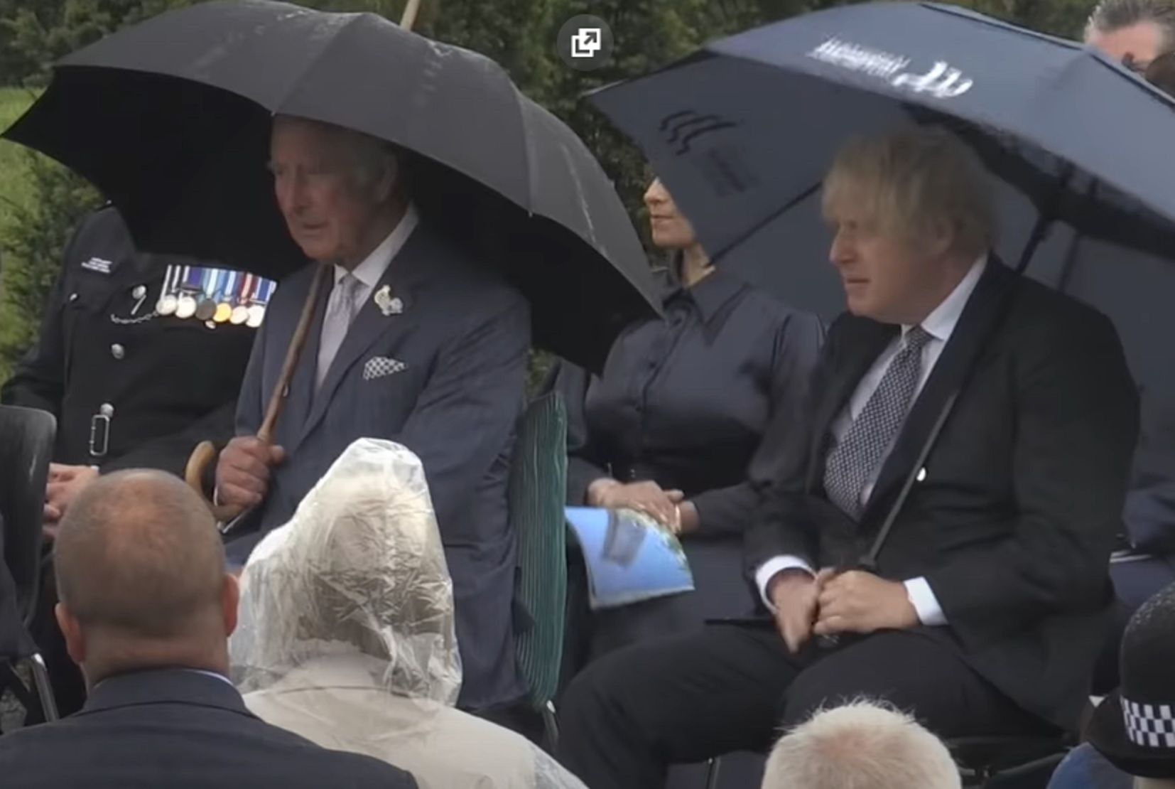 Książę Karol i Boris Johnson