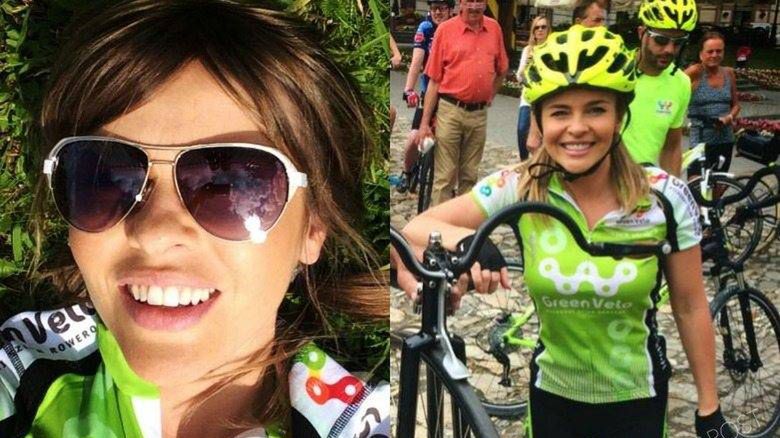 Edyta Herbuś, Wakacyjny Peleton Gwiazd, fot. Facebook