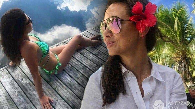 Kinga Rusin zachwycona figurą Anny Lewandowskiej