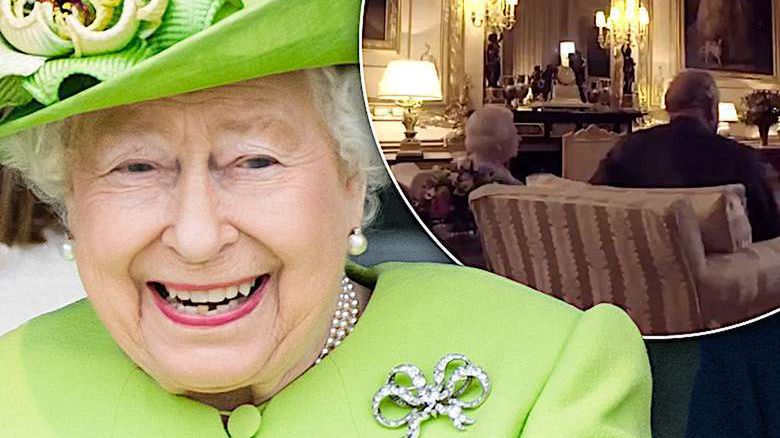 Królowa Elżbieta II ogląda Mundial 2018