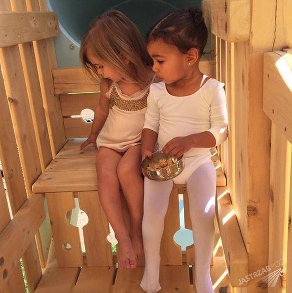 North West i Penelope Disick, fot. Instagram
