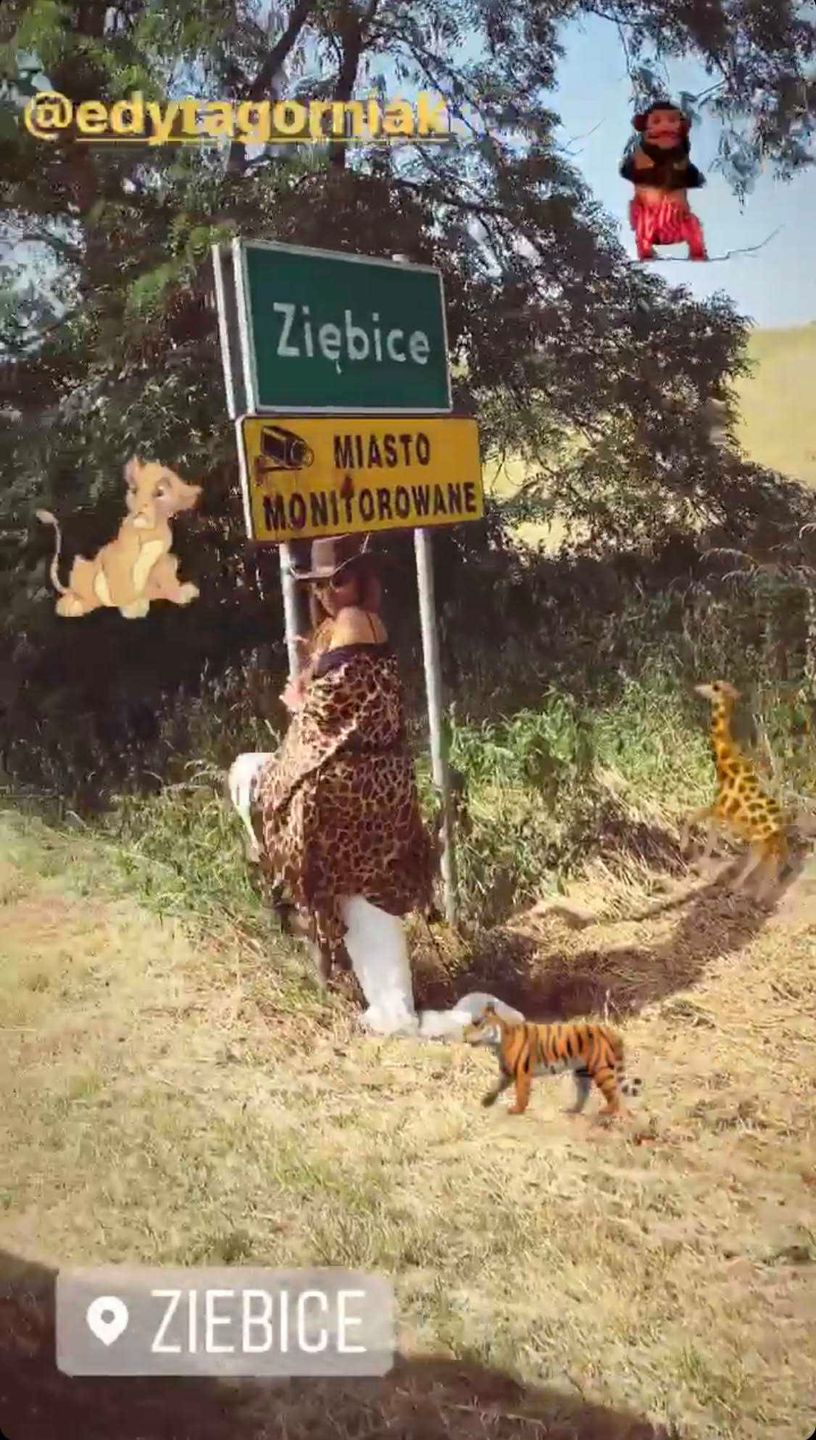 Edyta Górniak w rodzinnych Ziębicach