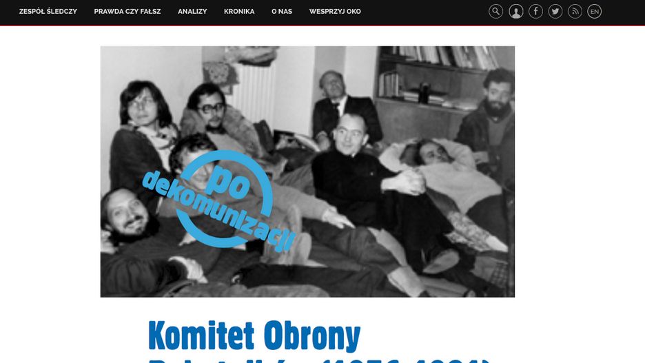 Zrzut ekranu ze strony oko.press