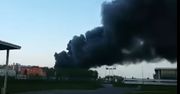 Słup czarnego dymu na Dolnym Śląsku. Płonie fabryka