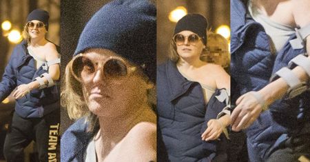 Isabel w standardowej stylizacji przemierza nocą mokotowskie ulice (ZDJĘCIA)