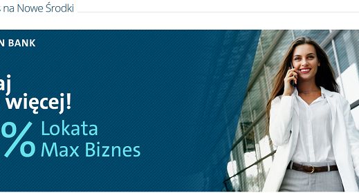 Volkswagen Bank Polska kampanią promuję Lokatę Max Biznes