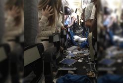 Horror na pokładzie samolotu. Kilkunastu rannych