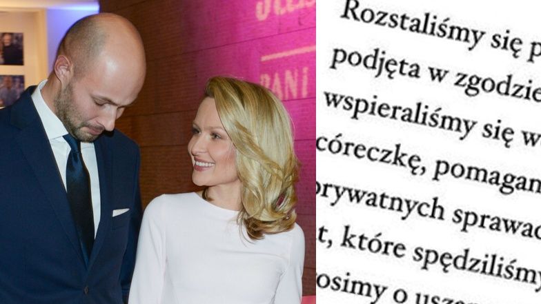 Marieta Żukowska i Wojciech Kasperski wydali oświadczenie w sprawie rozstania 