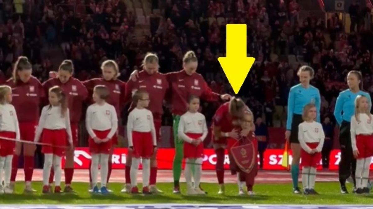 TVP Sport / piękne zachowanie Ewy Pajor