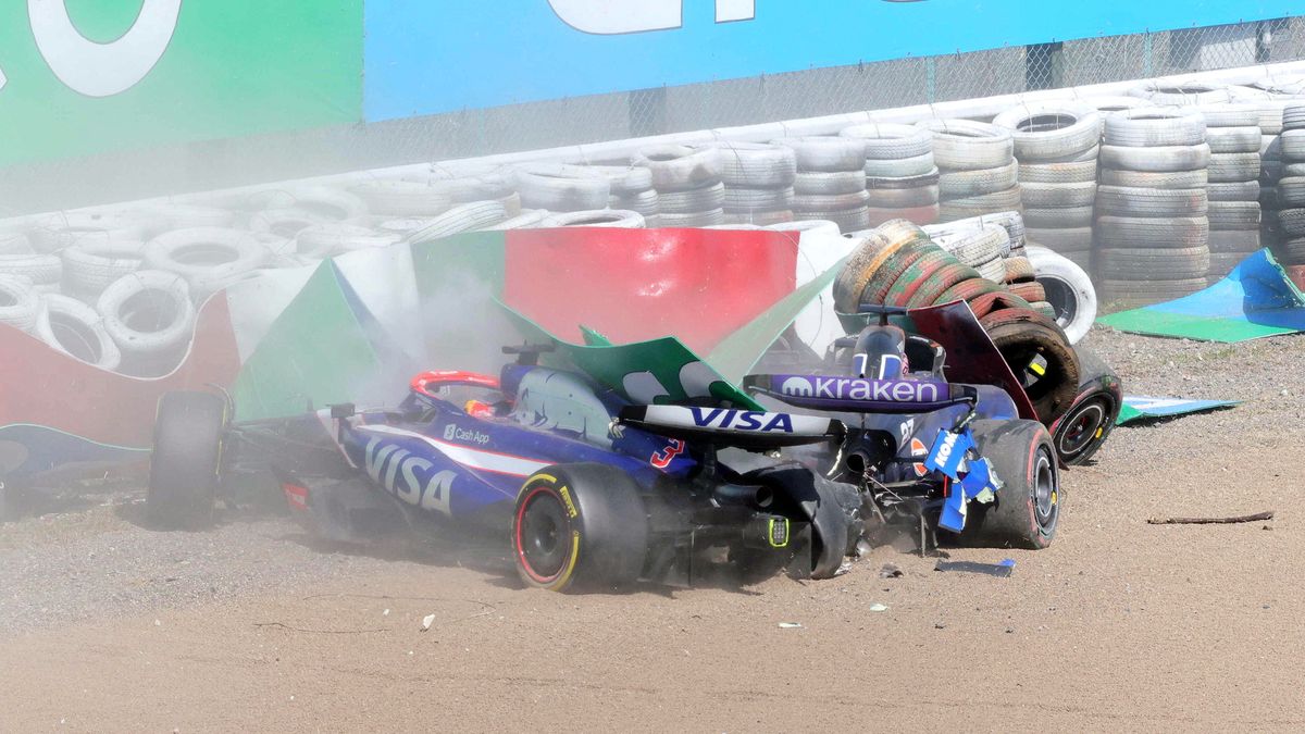 PAP/EPA / JIJI PRESS / Na zdjęciu: wypadek Daniela Ricciardo i Alexandra Albona