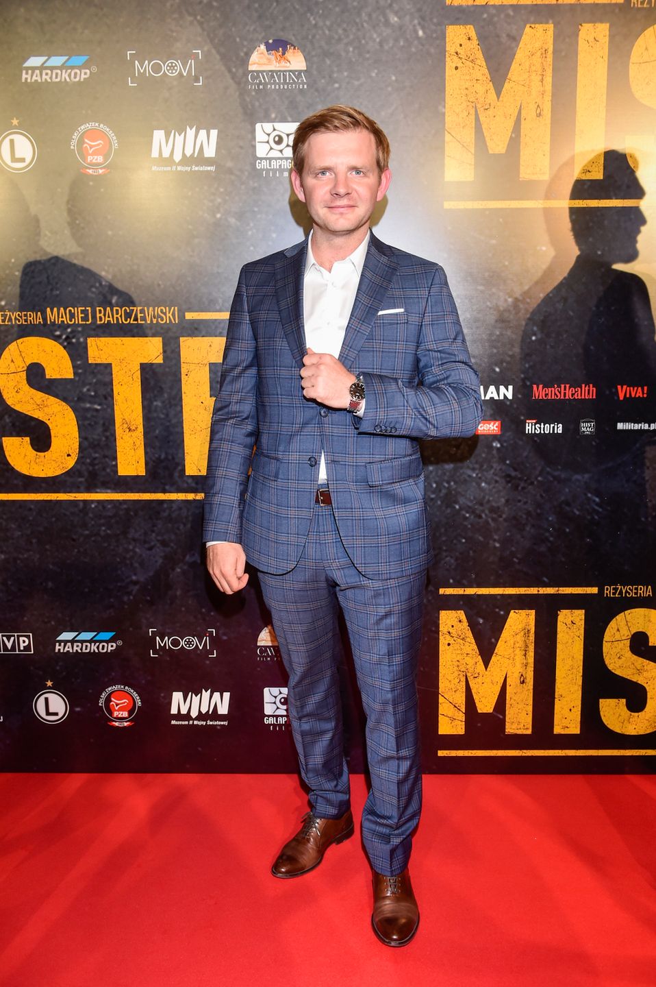 Rafał Zawierucha - premiera filmu "Mistrz"