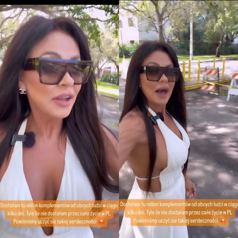 Sylwia Bomba dostaje komplementy od obcych ludzi w Miami