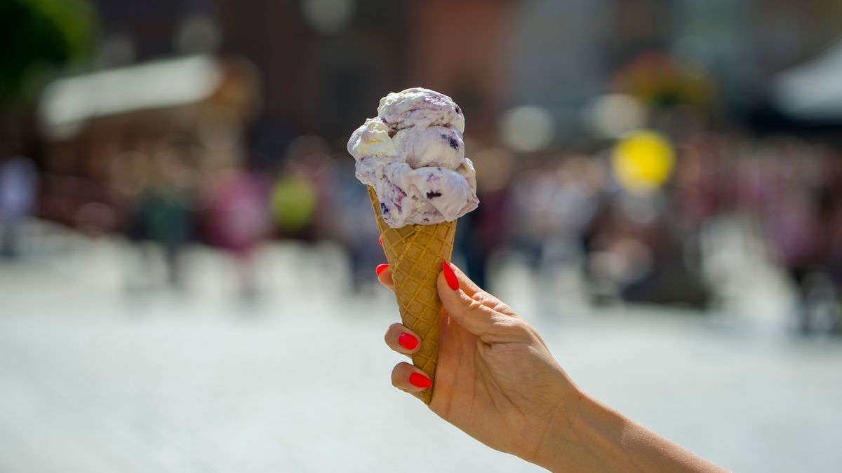 Lody w upalny dzień