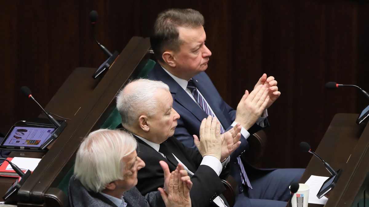 Ryszard Terlecki, Jarosław Kaczyński, Mariusz Błaszczak