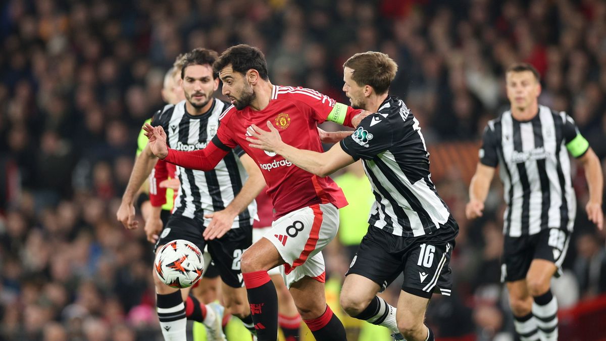 PAP/EPA / Adam Vaughan / Mecz Ligi Europy: Manchester United - PAOK