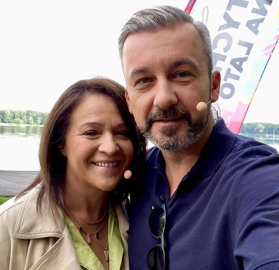 Krzysztof Skórzyński i Ewa Drzyzga