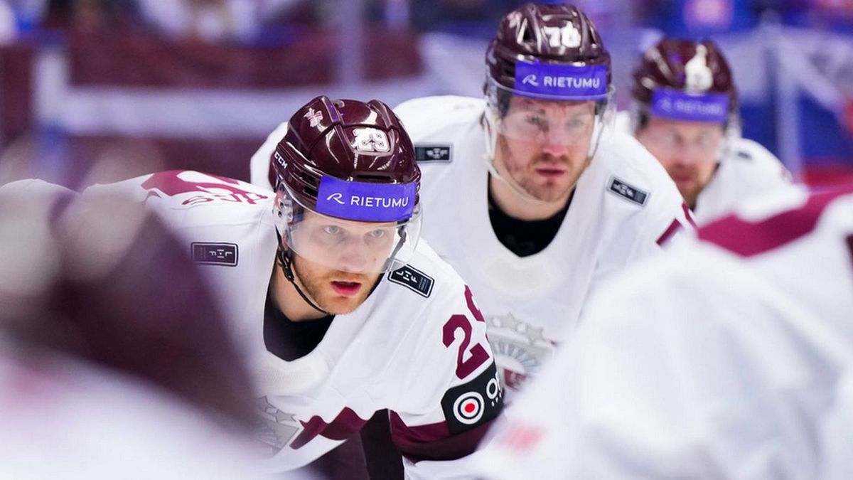 Zdjęcie okładkowe artykułu: Materiały prasowe / iihf.com / Na zdjęciu: reprezentacja Łotwy w hokeju na lodzie