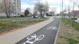 Piła: Nowy chodnik i droga rowerowa wzdłuż Kusocińskiego