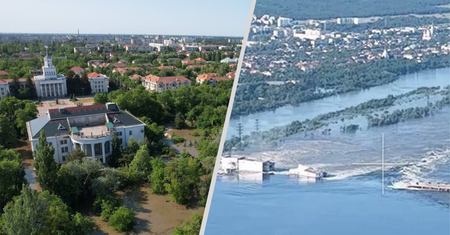 Wysadzona zapora. Były GROM-owiec mówi o celu Kremla