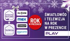 Światłowód i telewizja na rok w prezencie w świątecznej promocji Play