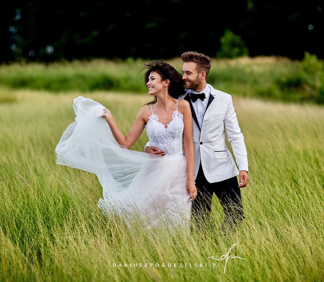 Ślubna sesja Ewy Milenickiej. Druga suknia