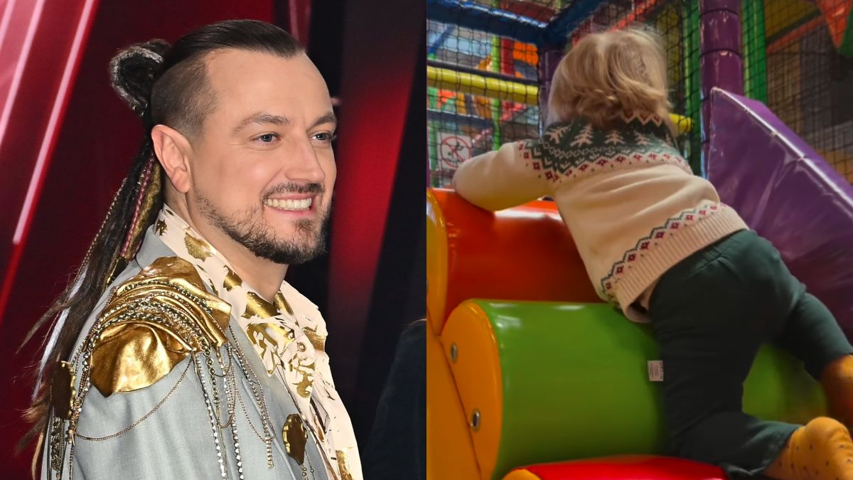 Baron pokazał wspólne harce z synem