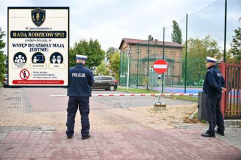 Radykalne kroki szkoły w Olsztynie. Rodzice nie mogą wejść do budynku