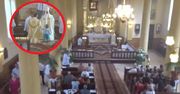 Odprawiali mszę. Nagle podszedł do nich chłopiec i się zaczęło
