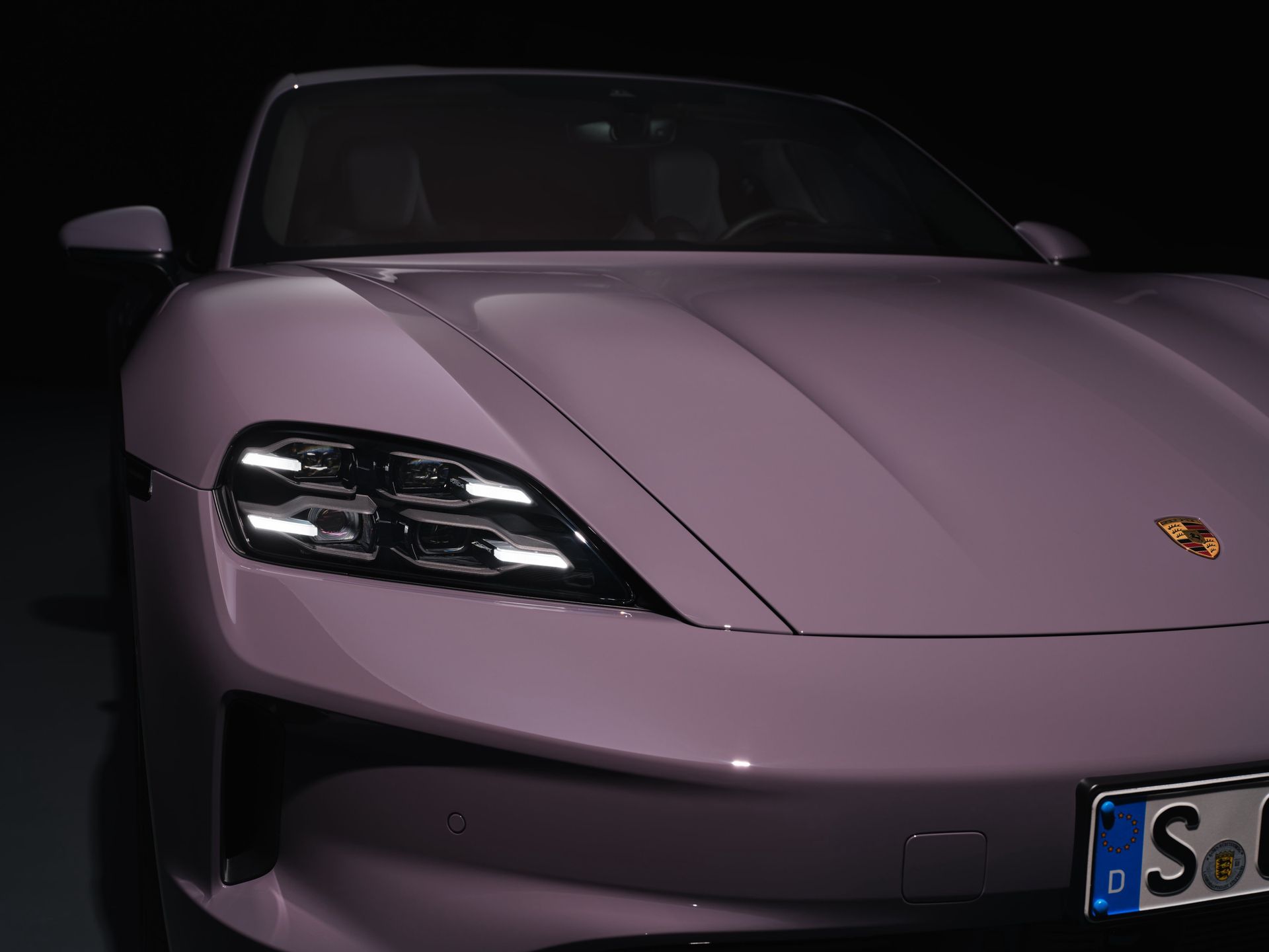 Porsche Taycan 4S face lifting (2024)