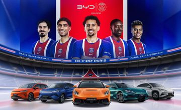 Grupa BYD oficjalnym partnerem motoryzacyjnym Paris Saint-Germain