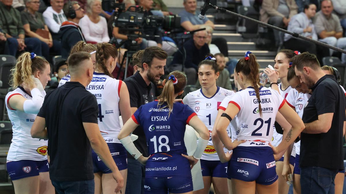 PAP / Marian Zubrzycki / Na zdjęciu: siatkarki PGE Grot Budowlanych Łódź