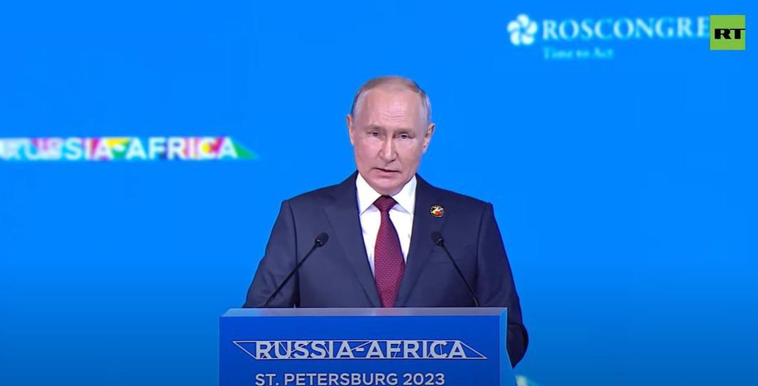  Putin przemówił. "Postanowił przekupić Afrykę"
