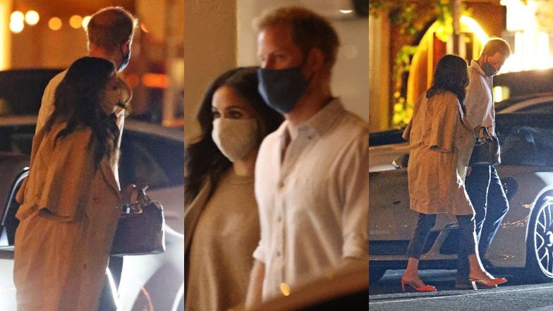 Meghan Markle i książę Harry w drodze na podwójną randkę