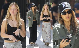 Jessica Alba i jej 14-letnia córka odsłaniają brzuchy podczas shoppingu w Beverly Hills. Uderzające podobieństwo? (ZDJĘCIA)