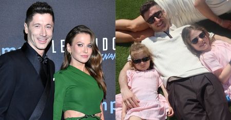 Świętowania ciąg dalszy: Robert i Anna Lewandowscy z córkami wylegują się na trawniku (FOTO)