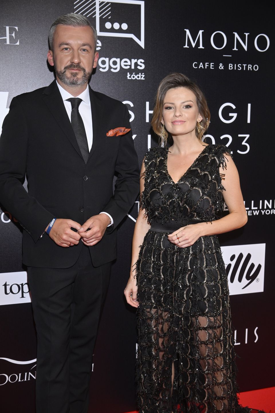 Krzysztof Skórzyński i Anna Zając na gali Hashtagi roku