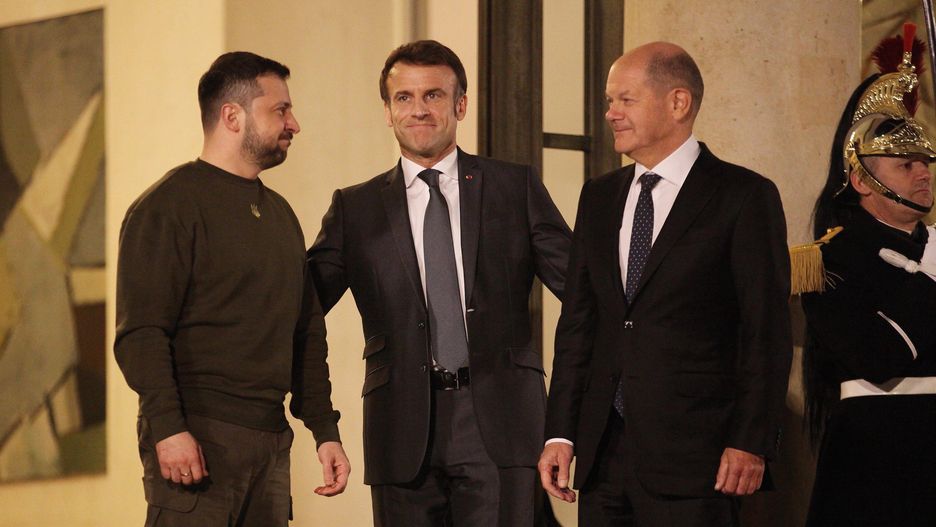 Kulisy spotkania Macron - Scholz - Zełenski. Mówili o "trudnych decyzjach"