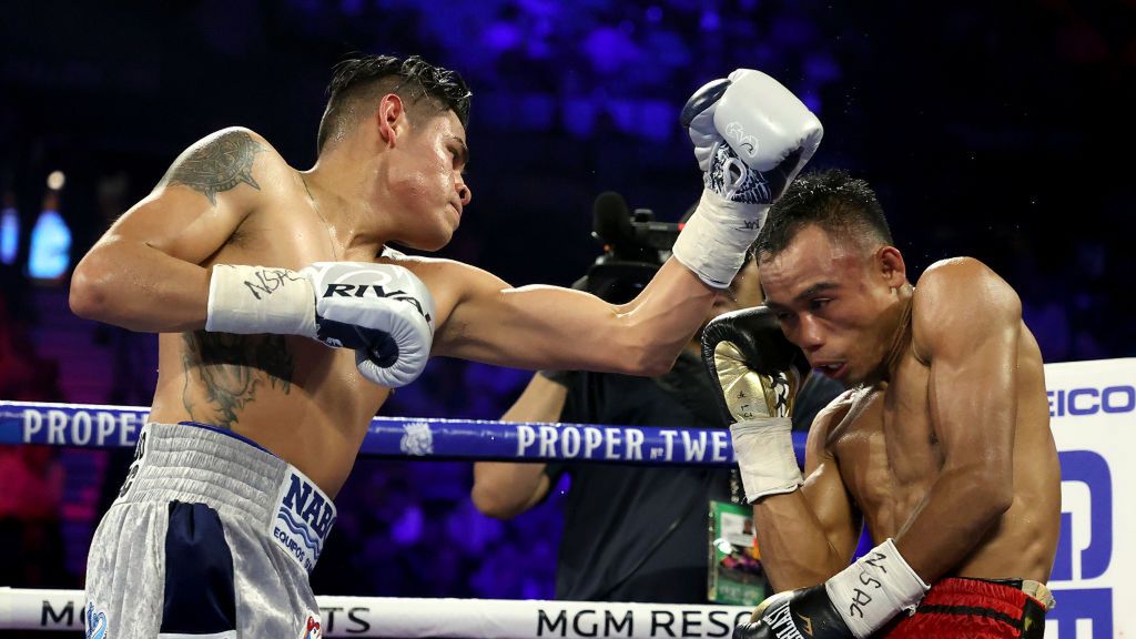 Getty Images / Al Bello / Na zdjęciu: Emanuel Navarrete (z lewej) oraz Jeo Santisima