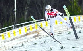 TVP 1 HD Skoki narciarskie: Zawody Pucharu Świata w Zakopanem - 1. seria konkursu duetów