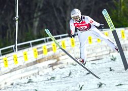 TVP 1 HD Skoki narciarskie: Zawody Pucharu Świata w Zakopanem - 1. seria konkursu duetów