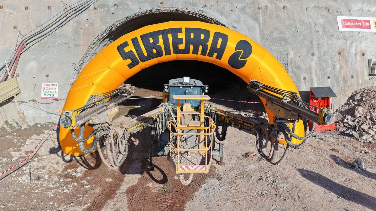 Rozpoczęcie drążenia tunelu w Czechach