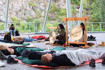 Kielce: Ostatni dzień GeoFestiwalu na Kadzielni pełen atrakcji mimo deszczu