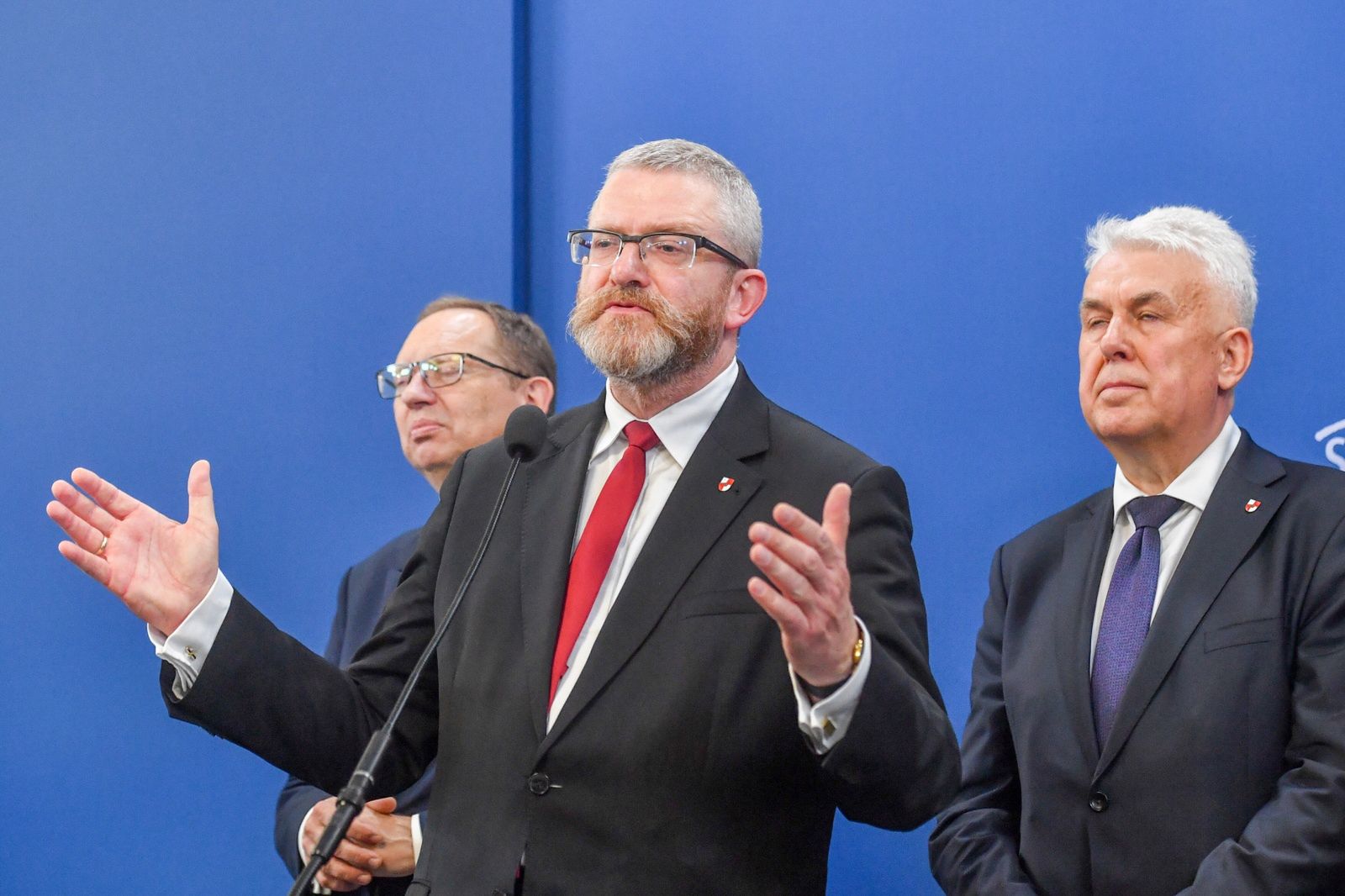 Polityczna zapowiedź Brauna. Mówił o "radosnym momencie" i "pięknej chwili"
