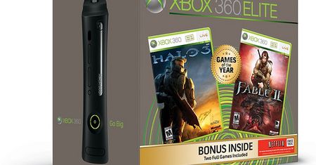 Elite w zestawie z Halo 3 i Fable 2 oficjalnie, ale tylko dla USA
